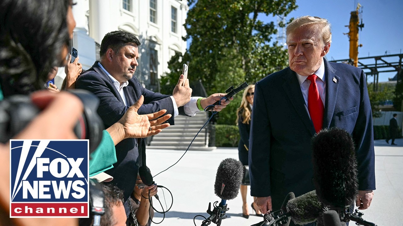 Trump SPARS with reporter over Ramaswmay ad: 'FAIR GAME'