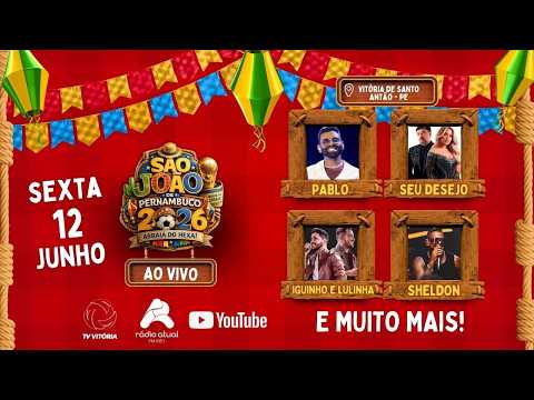 SÃO JOÃO DE PERNAMBUCO 2026 – ARRAIÁ DO HEXA! ⚽🏆 🎉🌽