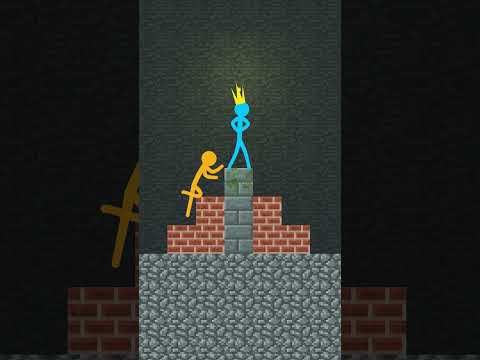 The King - Animation vs. Minecraft #shorts