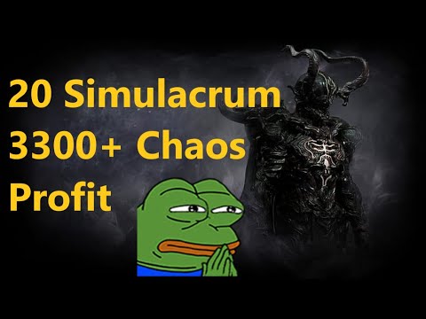 [PoE 3.14] Loot from 20 Simulacrums in Ultimatum: Is it worth the time?