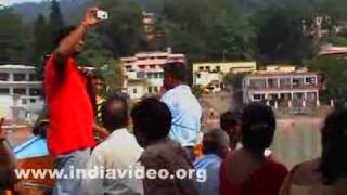 Boat service across Ganga in Uttarakhand