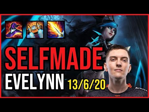 SELFMADE - EVELYNN vs VIEGO Jungle - EUW Grandmaster - Patch 11.3
