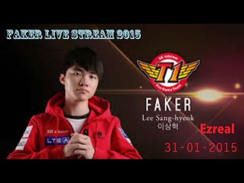 SKT T1 Faker Live Stream 31 03 2015 with Ezreal