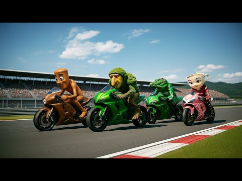 ITALIAN BRAINROT MOTO GP RACE - WHO IS THE WINNER