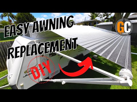 Caravan Awning Skin Replacement - Easy DIY