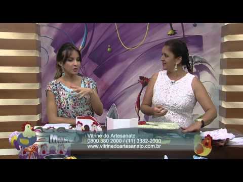 Mulher.com 04/12/2014 - Porta Panetone Régua Galinha por Isamara Custódio - Parte 1