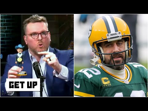 「你得到了那個該死的 Aaron Rodgers！」- Pat McAfee 歸咎於 Matt LaFleur 導致包裝工隊輸球 | Get Up ('You got Aaron freaking Rodgers!' - Pat McAfee blames Matt LaFleur for the Packers' loss | Get Up)