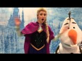 Elsa singing Hannah Montana 