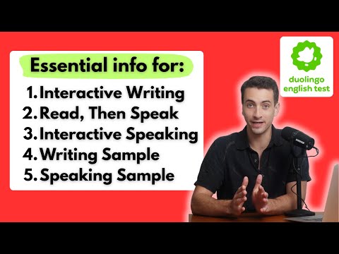 The 5 Writing & Speaking Questions on the Duolingo English Test (All Key Info)