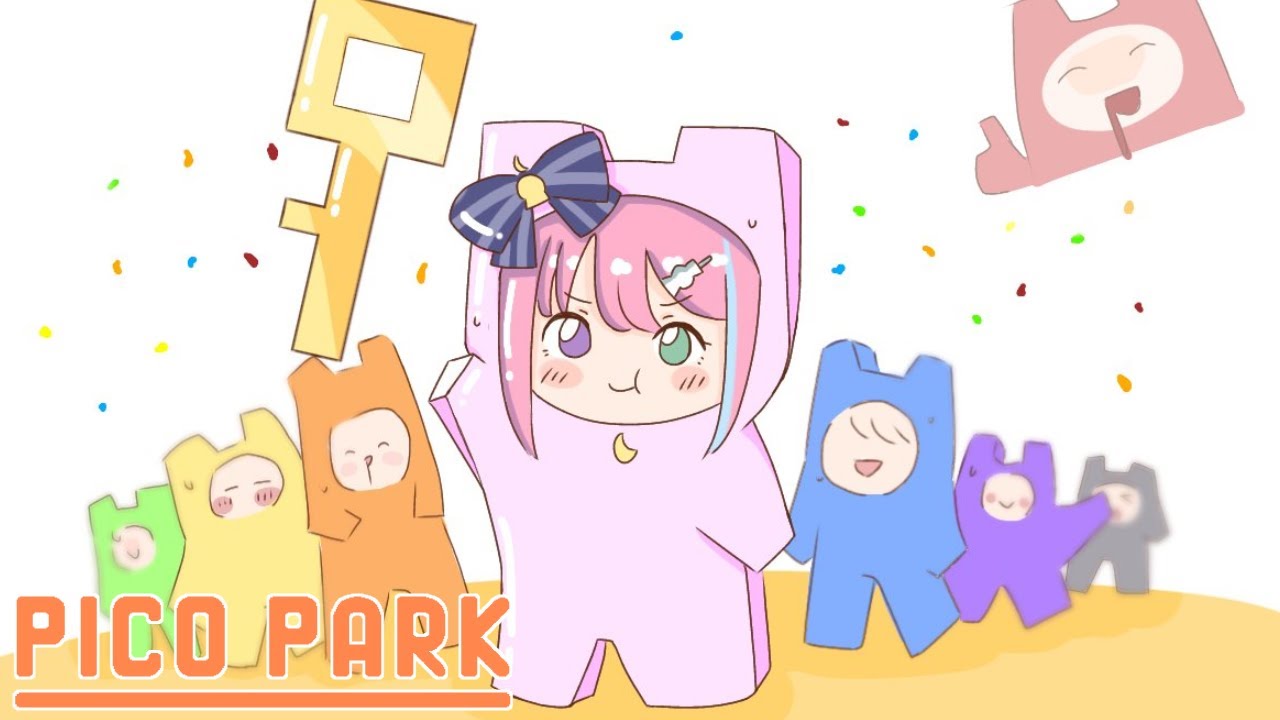 【 PICO PARK 】姫と一緒に遊ぼっ?💗【#姫森ルーナ/ホロライブ】