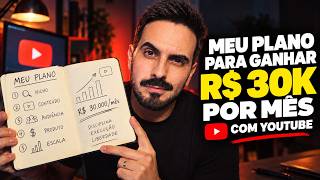 Meu plano ambicioso para GANHAR R$ 30 Mil p/ Mês com o YouTube