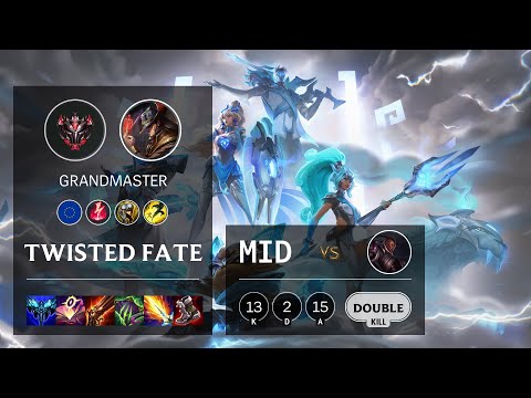 Twisted Fate Mid vs Lucian - EUW Grandmaster Patch 11.15