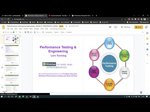 Performance Testing-Sep 21-JMeter, BlazeMeter, LoadRunner & Dynatrace new daily batch demo session1
