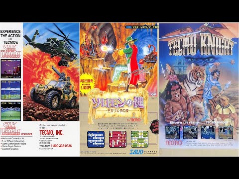 Borsuk Retro Gry TV: AUTOMATY ARCADE - Przegląd Gier Firmy TECMO / TEHKAN #2