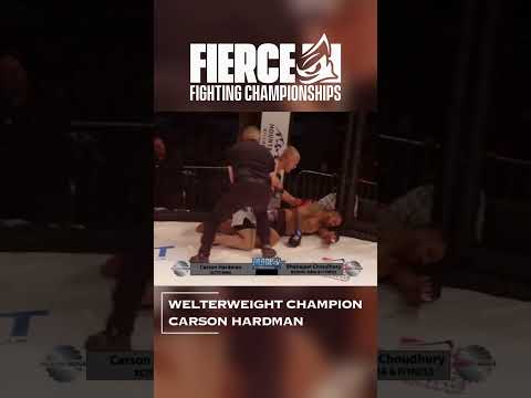 Welterweight champion CARSON HARDMAN is NEVER in a boring fight🔥