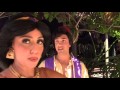 Aladdin And Princess Jasmine Imitate Each Other At Disneyland