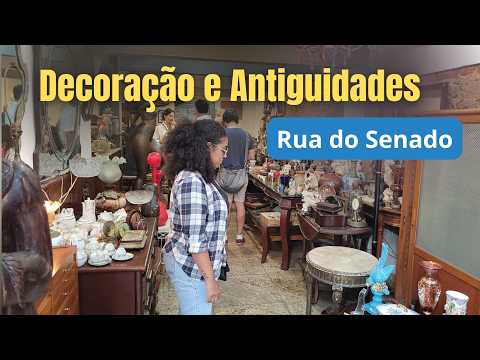TOUR CENTRO DO RJ - DECORAÇÕES, ANTIGUIDADES, GARIMPOS E DECORAÇÃO AFETIVA