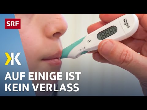 Thermometers tested: The proven technology impresses | 2018 | Kassensturz | SRF