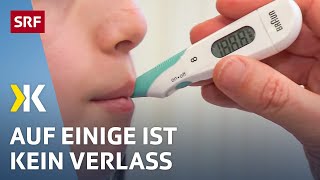 Fiebermesser im Test: Die bewährte Technik überzeugt | 2018 | Kassensturz | SRF