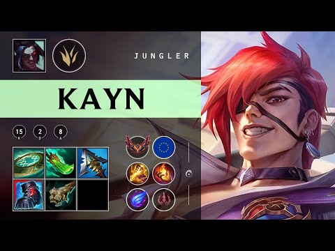 Kayn Jungle vs Diana - EUW Grandmaster Patch 25.24