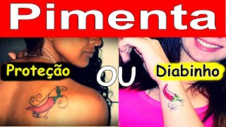 Tatuagem de Pimenta, Delicada, Com Nome, no Pescoço, No Pulso, Com Frase de Nome, Significado