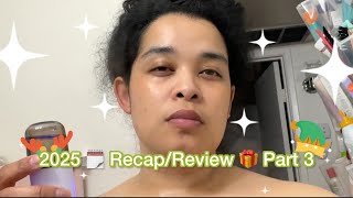2025 🗓️ Recap/Review 🎁 Part 3 | Curly Cami Channel 