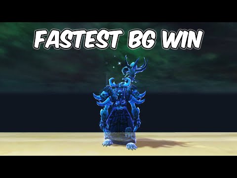FASTEST BATTLEGROUND WIN - 9.2 Balance Druid PvP - WoW Shadowlands