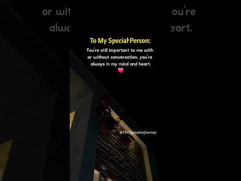 To My Special Person ❤️ Always in My Heart 💕 #LoveQuotes #SpecialOne #Emotional