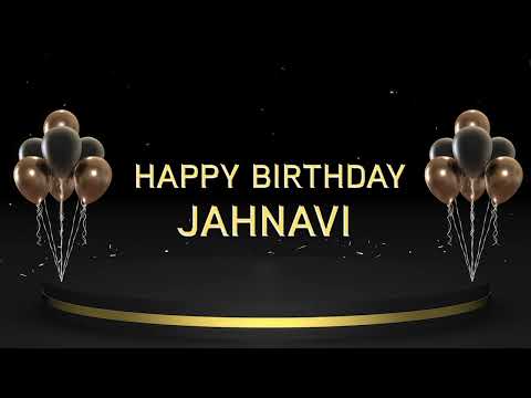 Wish you a very Happy Birthday Jahnavi