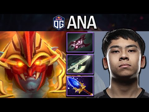 OG.ANA SMURF HUSKAR WITH 23 KILLS & HALBERG - DOTA 2 7.31 GAMEPLAY