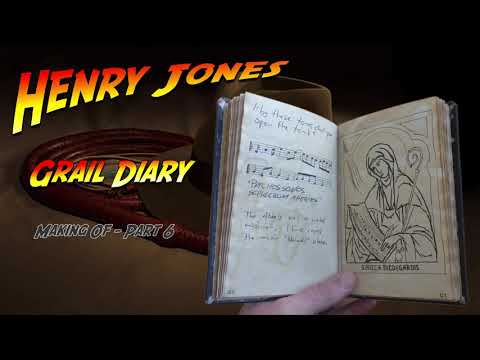Final Part: Creating a leather cover and finish the book (Indiana Jones Grail Diary Replica)