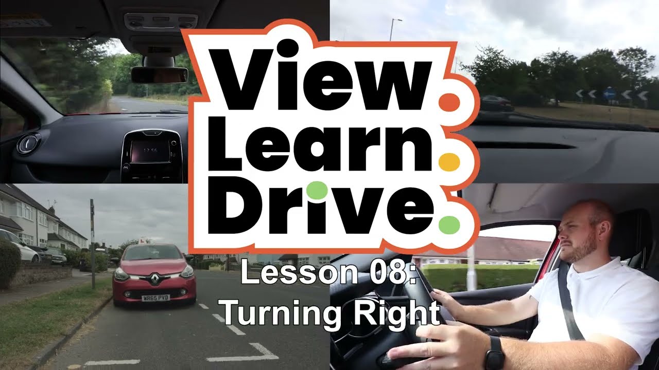 Turning Right - Driving tutorial