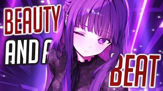 Nightcore - Beauty And A Beat (Rock Version) (Lyrics)