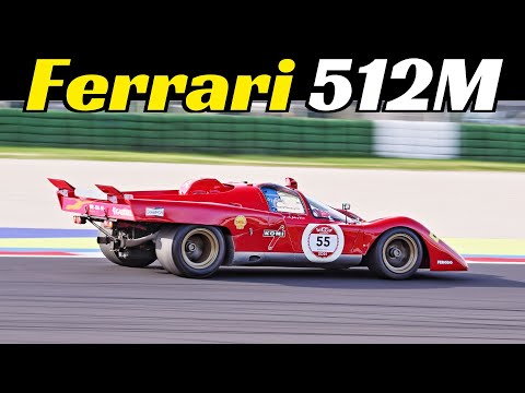 1971 Ferrari 512M "Recreation" by Roelofs Engineering - 😍 Lovely 600Hp V12 Engine Sound at Misano