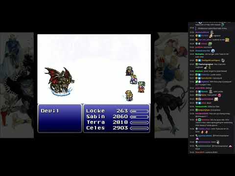 [Vinesauce] Vinny [Chat Replay] - Final Fantasy VI (Part 13)