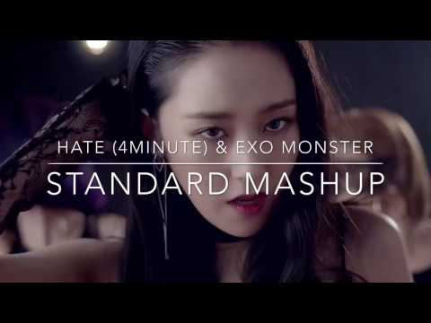 EXO Monster & 4Minute Hate Standard Mashup