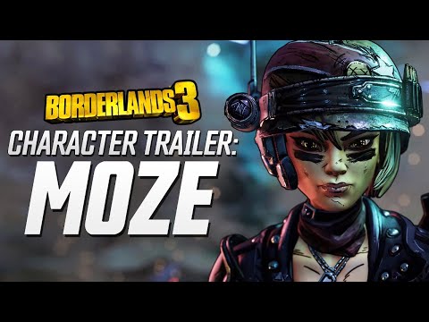 Borderlands 3 - Moze Character Trailer: "The BFFs"