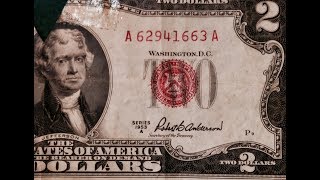 Red Seal Two Dollar Bills- 1953 Series A