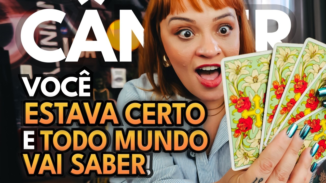 CÂNCER OUTUBRO QUER MAIS CONFIRMAÇÃO?! VOCÊ JÁ SABIA QUE ISSO IA ACONTECER!