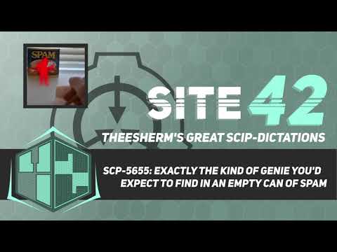 SCP-5655: Exactly the Kind of Genie You'd Expect To Find in an Empty Can of Spam