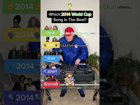 Which 2014 World Cup Song Is The Best? ⚽️