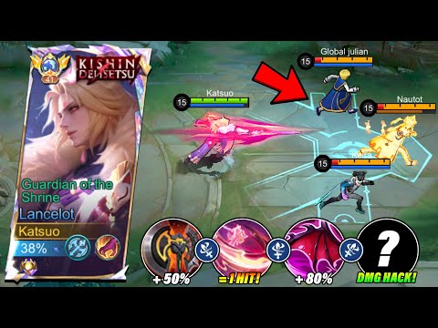 LANCELOT NEW BEST BUILD TO HARD CARRY YOUR TEAM IN SOLO IMMORTAL RANK!!🔥(Intense Match) - MLBB