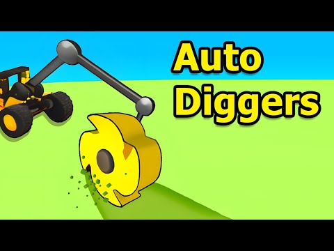 Auto Diggers Gameplay | iOS, Android, Arcade Game