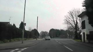 preview picture of video 'Driving Along Barton Street, Church Street & Gloucester Road, Tewkesbury, Gloucestershire, England'