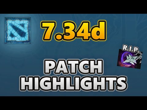 7.34d Dota 2 Patch Analysis
