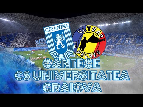 Cantece CS UNIVERSITATEA CRAIOVA + VERSURI (PELUZA NORD CRAIOVA)