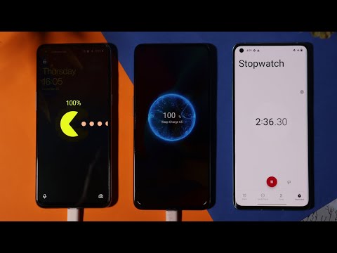 Ultimate 65W CHARGING TEST - OnePlus Nord 2×PAC-MAN vs Onelpus 9 -  FASTEST CHARGING Phone of 2021