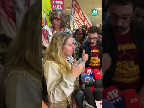 vídeo mostra chegada de Luizianne Lins no Brasil após ficar presa em Israel