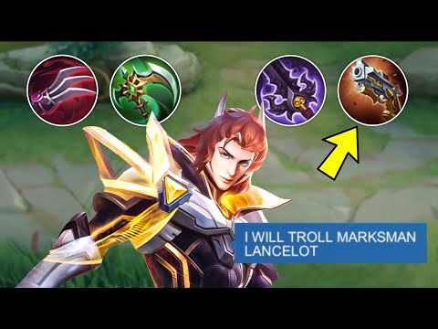 LANCELOT MARKSMAN BUILD IS THE NEW META?? | INSANE DAMAGE!😱 (Enemies Couldn’t Believe It!) - MLBB