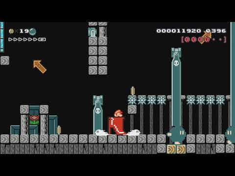 Creepy level: 6 Blood coins by Charlie - Super Mario Maker - No Commentary 1bm